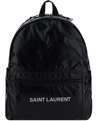 Saint Laurent Backpacks - Black