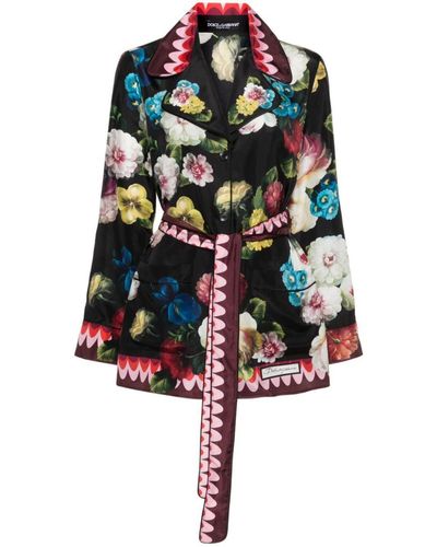 Dolce & Gabbana Floral Print Blouse - Multicolour