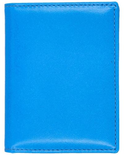 Comme des Garçons Super Fluo Cardholder - Blue