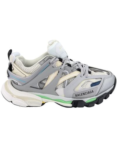 Balenciaga Runner Mesh And Faux-leather Low-top Sneakers - Multicolor