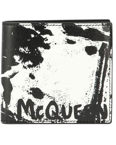 Alexander McQueen "mcqueen Graffiti" Wallet - Multicolor