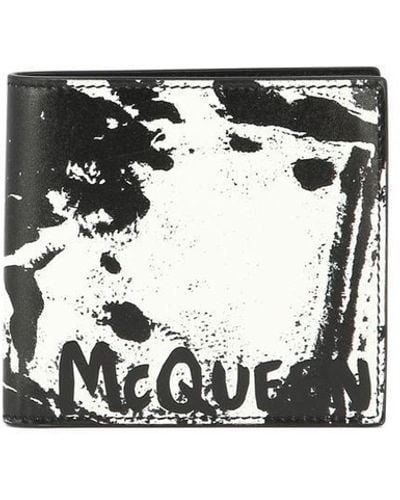 Alexander McQueen "mcqueen Graffiti" Wallet - Multicolour