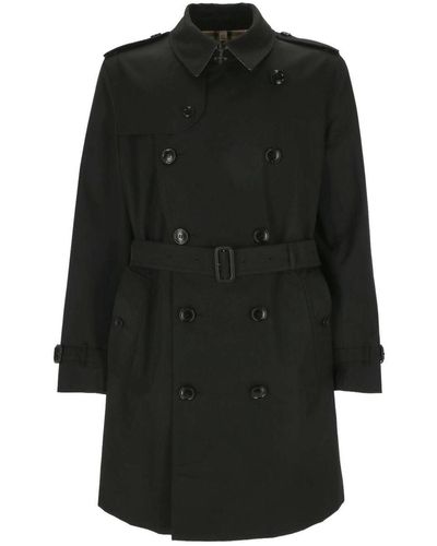 Burberry Coats - Black