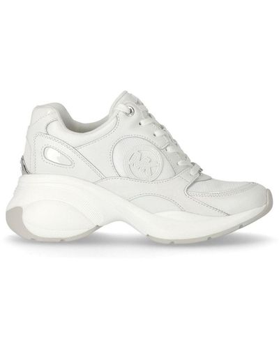 Michael Kors Zuma White Trainer