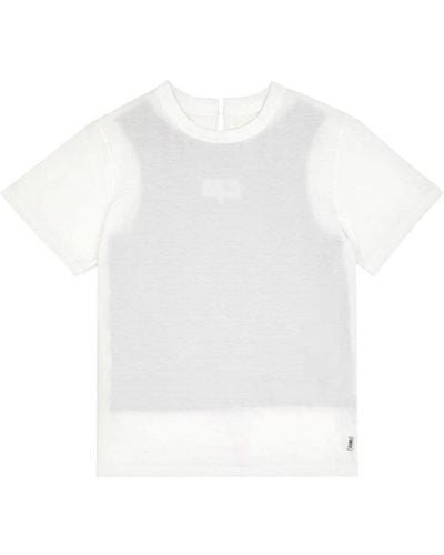 MM6 by Maison Martin Margiela T-shirts - White