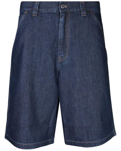 Prada Denim Blue Bermuda Shorts