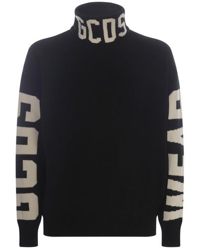 Gcds Sweater "logo" - Black