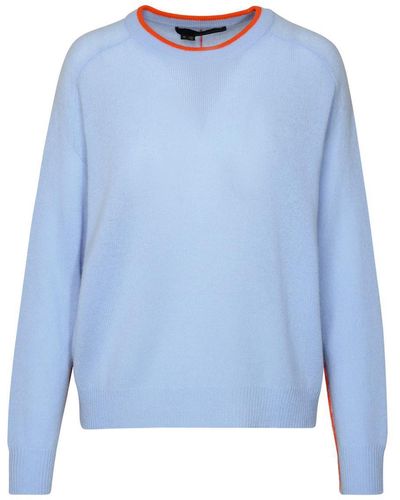 360cashmere 'claude' Light Blue Cashmere Sweater