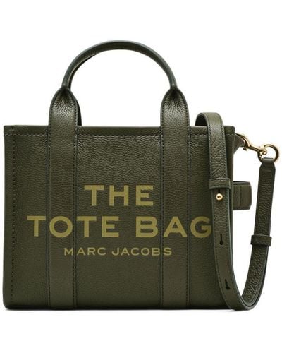 Marc Jacobs The Leather Small Tote Bags - Green