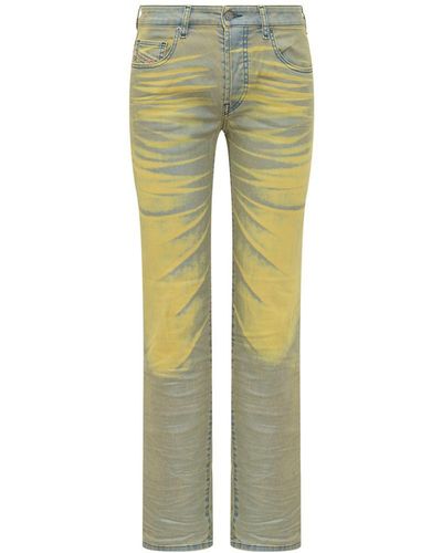 DIESEL Straight Jeans 1989 D-mine 068kl - Green
