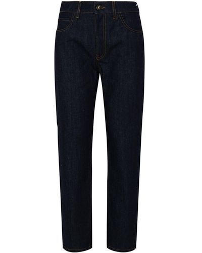 Ferrari Black Cotton Jeans - Blue