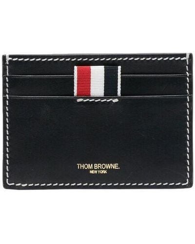 Thom Browne Small Leather Goods - Black