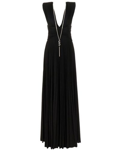 Elisabetta Franchi Long Dresses - Black