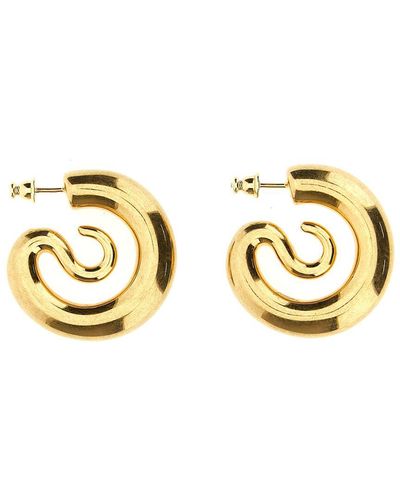 Panconesi 'Serpent Hoops S' Earrings - Metallic