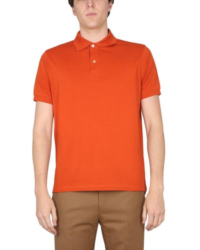 Paul Smith Cotton Polo - Orange
