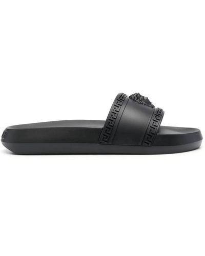 Versace Flat Shoes - Black