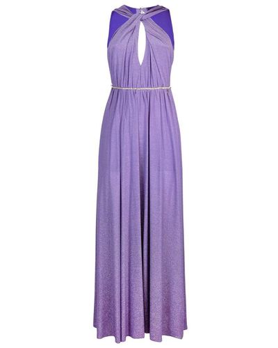 Liu Jo Midi Dress - Purple