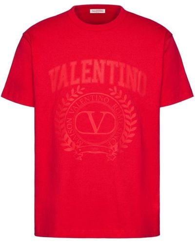 Valentino Garavani T-shirts And Polos - Red