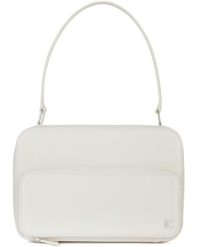 Low Classic Shoulder Bags - White