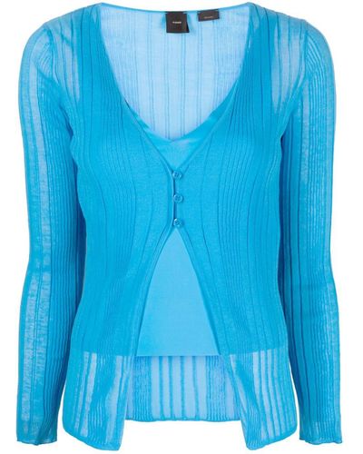 Pinko Jumpers Clear Blue