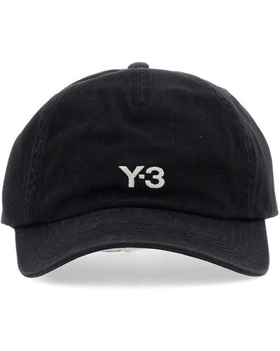 Y-3 Baseball Hat With Logo - Black