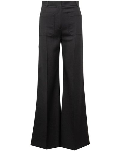 Victoria Beckham Alina Tailoring Pant - Black