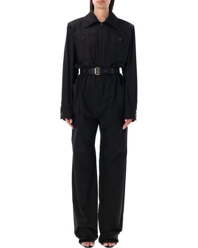 Saint Laurent Combinasion Newness Jumpsuit - Black