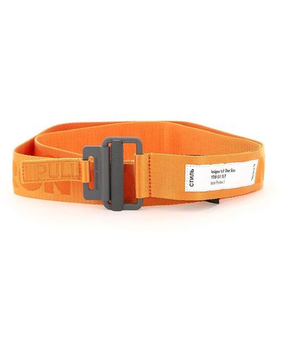 Heron Preston Tape Belt - Orange