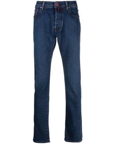 Jacob Cohen Mid-rise Slim Jeans - Blue