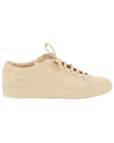 Common Projects Original Achilles Leather Sneakers - Natural