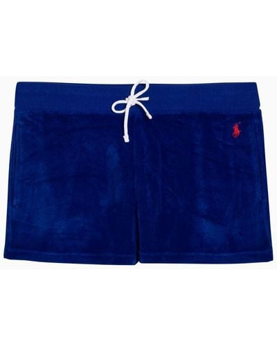 Polo Ralph Lauren Royal Chenille Shorts - Blue