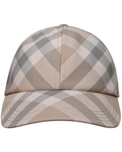 Burberry Beige Polyester Hat - Gray
