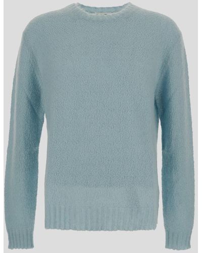 Jil Sander Crew Neck Sweater - Blue