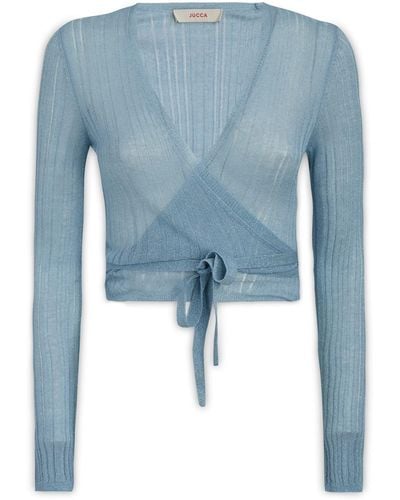 Jucca Knitted Jacket - Blue