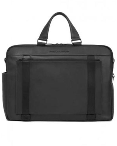 Piquadro Folder With Pc Compartments 15.6" Bags - Black