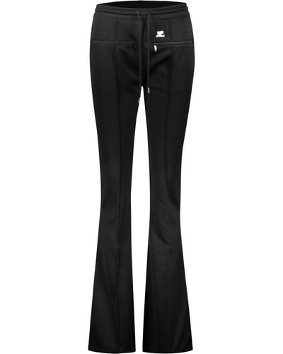 Courreges Interlock Tracksuit Trousers Clothing - Black