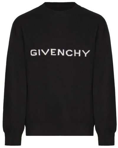 Givenchy Wool Crew-neck Sweater - Black