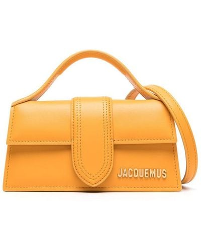 Jacquemus Le Bambino Leather Tote Bag - Orange