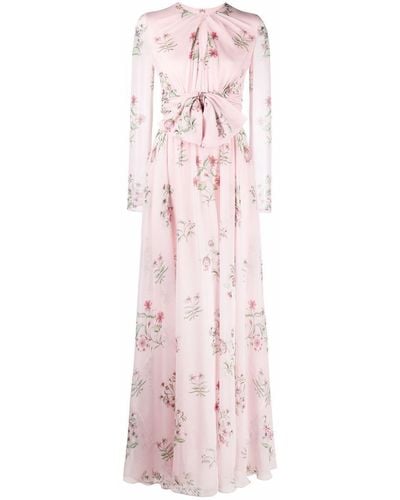 Giambattista Valli Floral-print Gown - Pink