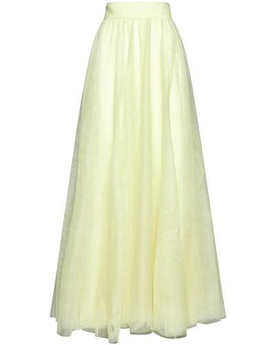 Zimmermann Tulle Maxi Skirt - Yellow