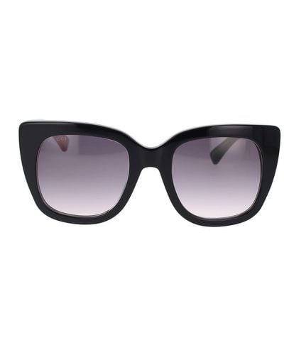 Gucci Cat Frame Logo Sunglasses - Multicolour