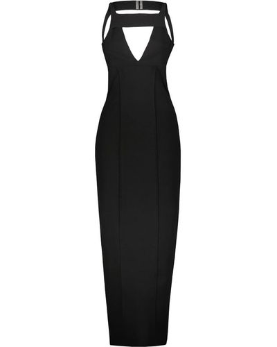 Rick Owens Knitted Slug Dress Clothing - Black
