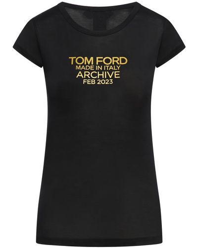 Tom Ford T-Shirts - Black