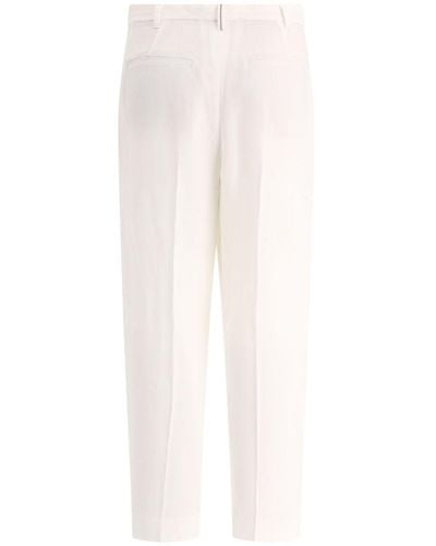 Brunello Cucinelli Slouchy Pants - White