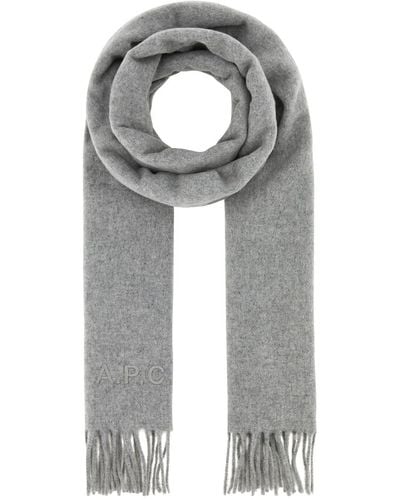 A.P.C. Scarves And Foulards - Grey
