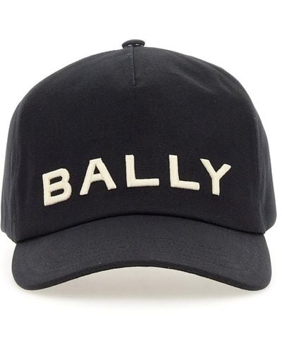 Bally Baseball Hat With Logo - Blue