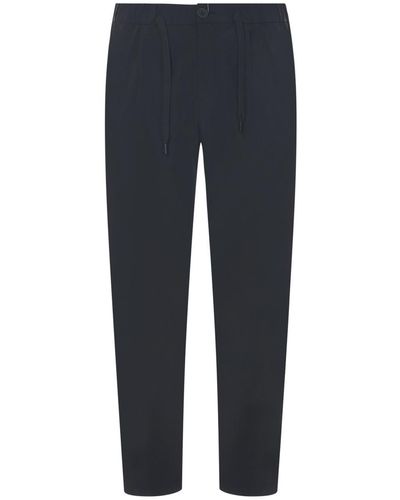 Herno Trousers Black - Blue