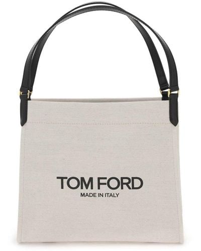 Tom Ford Amalfi Tote Bag - White