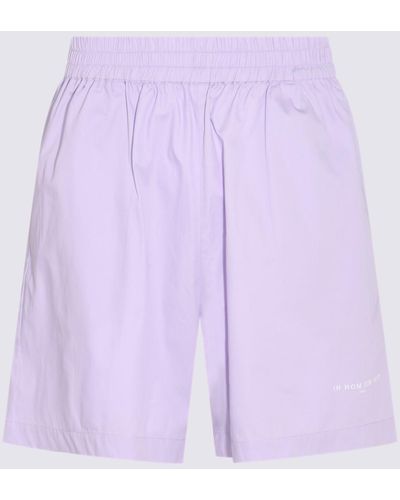 ih nom uh nit Lavender Cotton Shorts - Purple