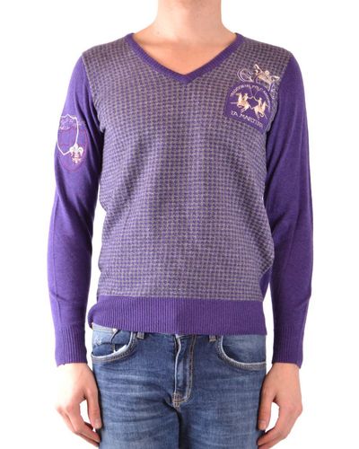 La Martina Sweaters - Purple